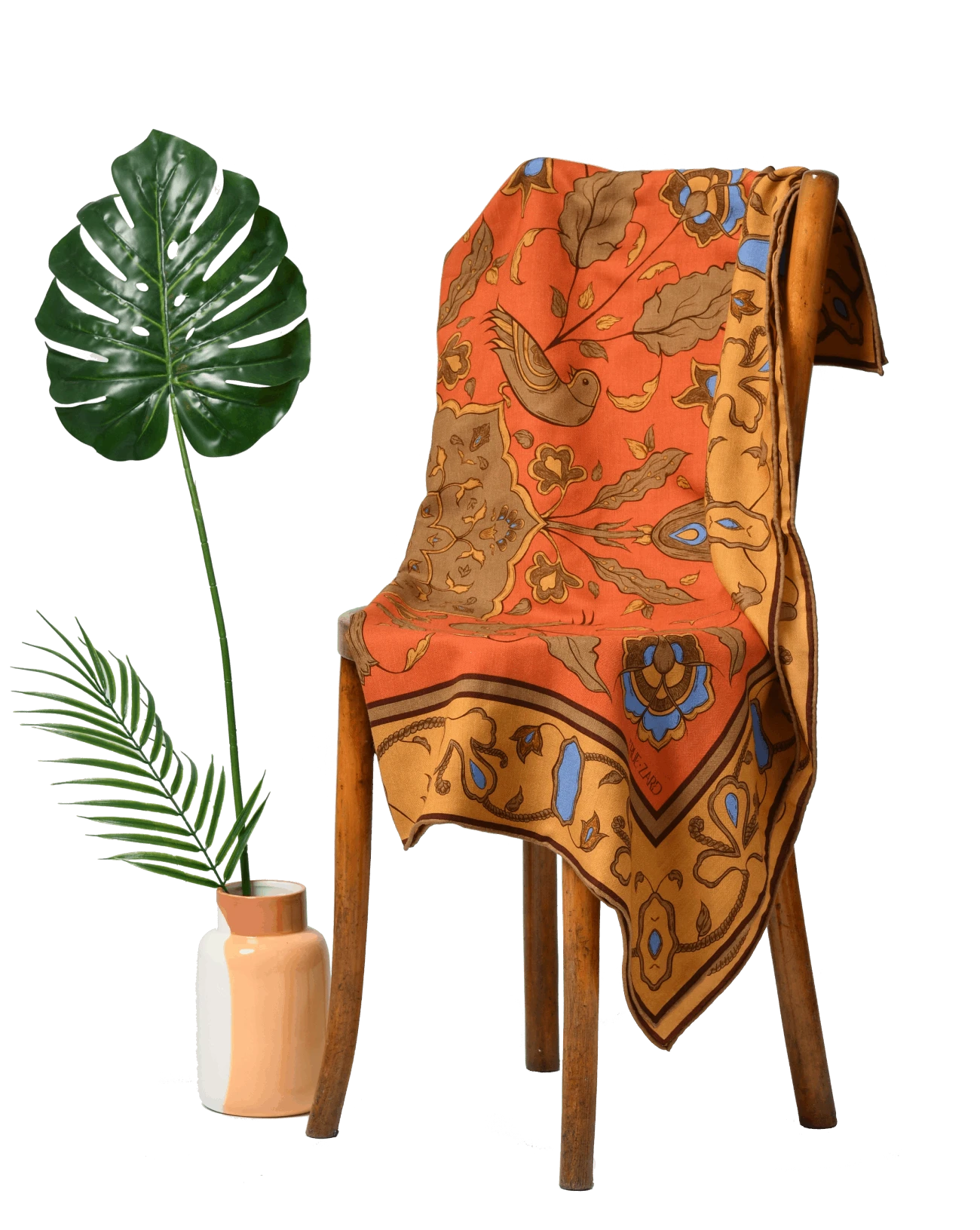 Պատմության գանձեր ծիրանագույն բուրդ-մետաքս